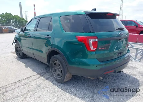 2016 Ford Police Interceptor from USA, damaged, VIN 1FM5K8AR2GGC15601